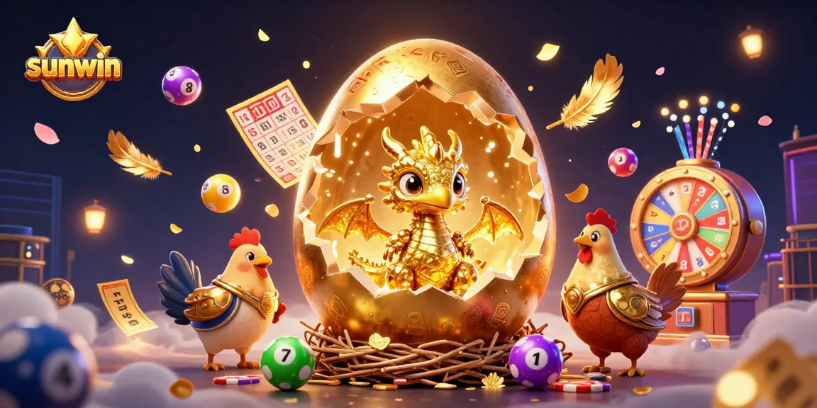 sunwin offers exhilarating gaming experiences with colorful lottery and casino elements