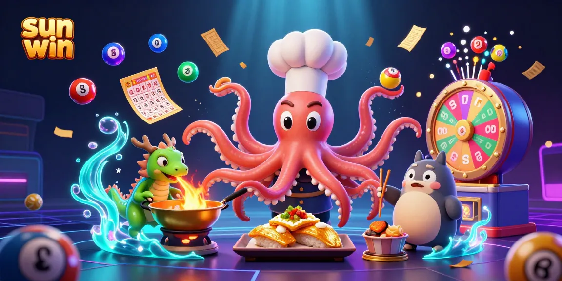Experience thrilling gaming adventures at Sun Win with unique characters and vibrant elements.